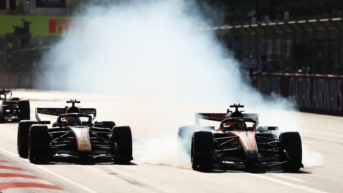 Oscar Piastri con el McLaren en el Baku City Circuit durante el Gran Premio de Azerbaiyán de F1 2026