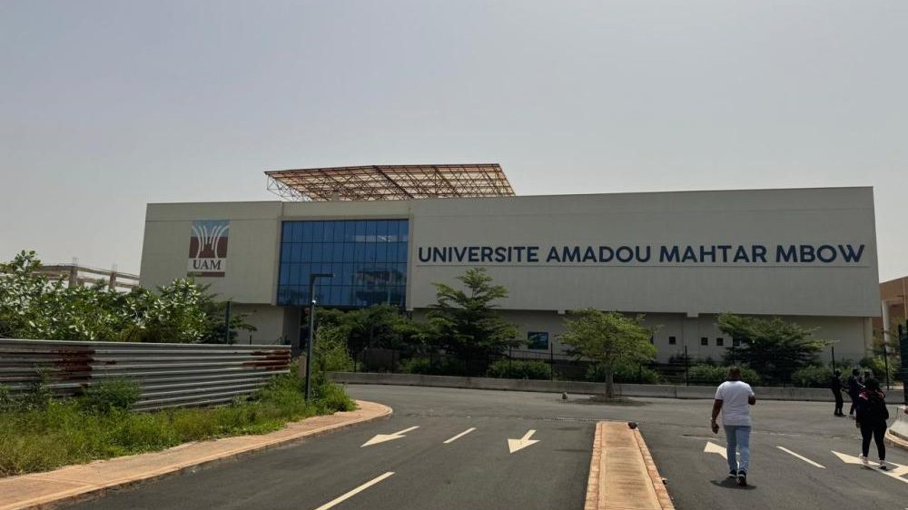 Atletas de la delegación dominicana en la Villa Olímpica de Dakar instalada en la Universidad de Katar