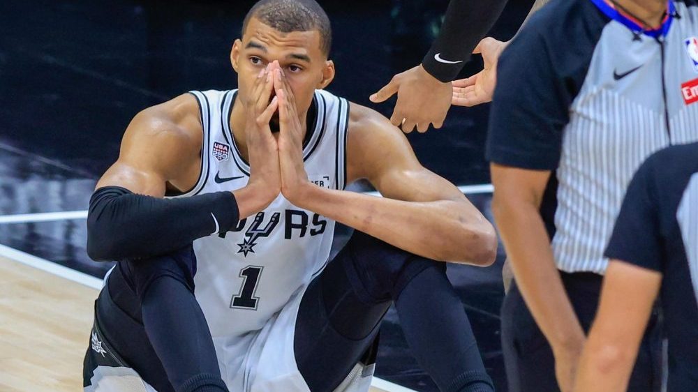 Victor Wembanyama en el día de medios de los San Antonio Spurs previo a la temporada NBA 2026-27