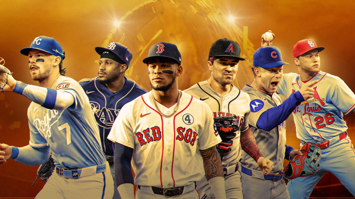Wilyer Abreu, Ceddanne Rafaela y Vladimir Guerrero Jr., finalistas al Guante de Oro 2026 de MLB