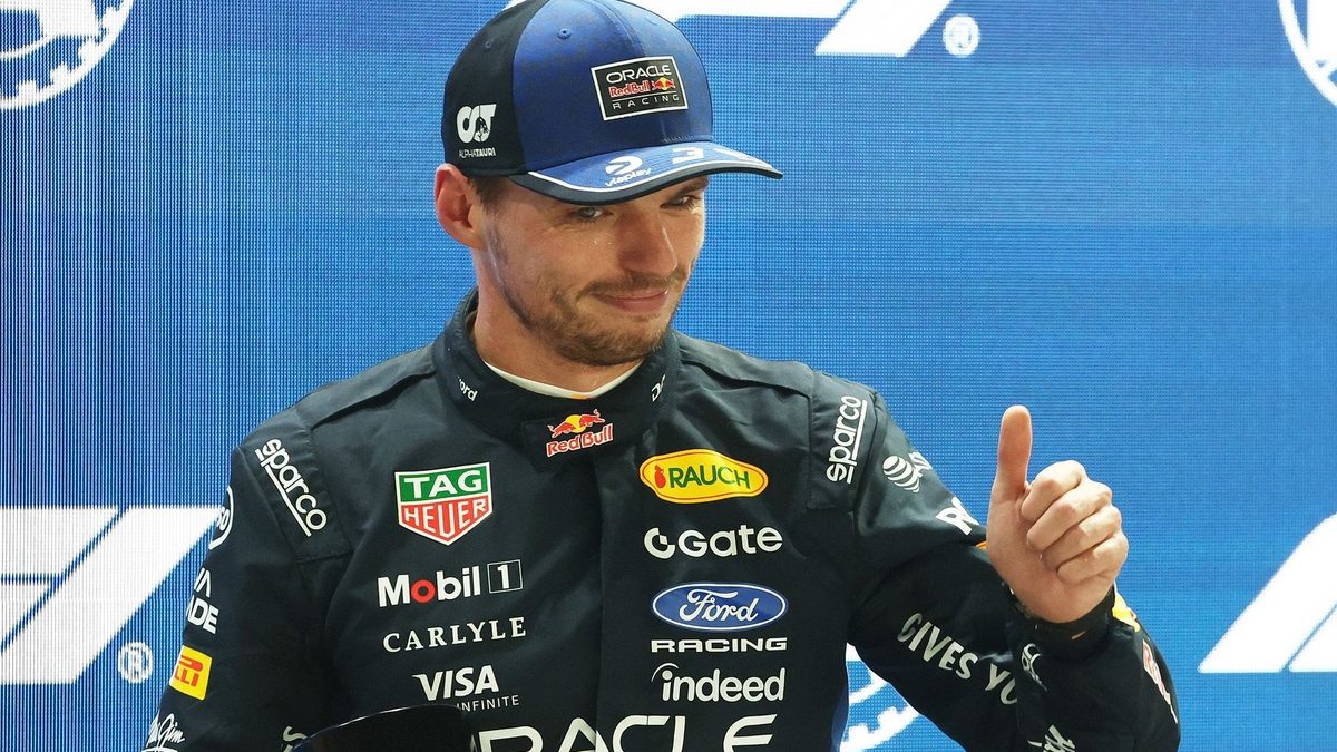 Max Verstappen al volante de su Red Bull en un Gran Premio de Fórmula 1