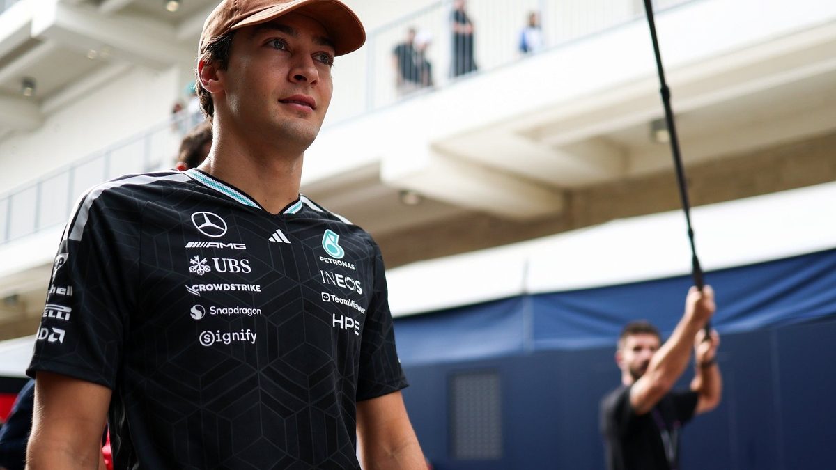 George Russell al volante del Mercedes F1 en el Gran Premio de Estados Unidos 2026 en el Circuito de las Américas
