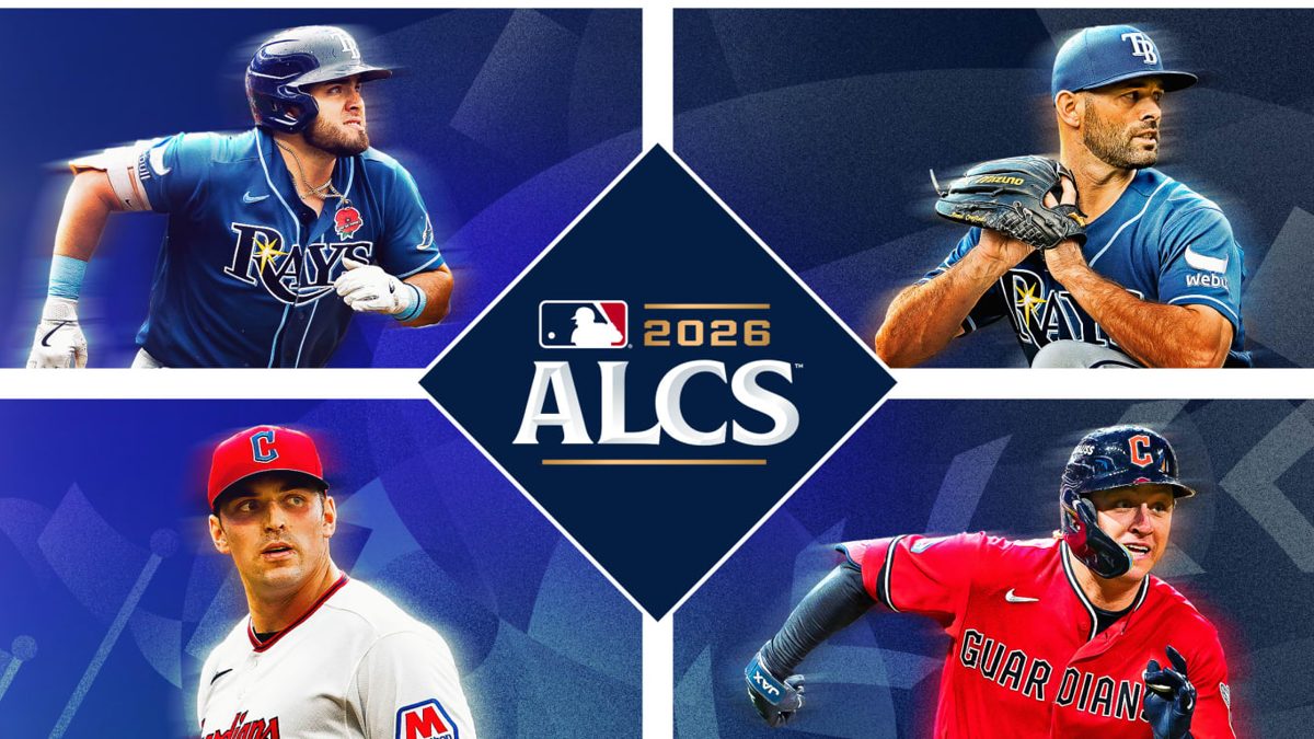 Junior Caminero de los Rays al bate durante la Serie de Campeonato de la Liga Americana 2026