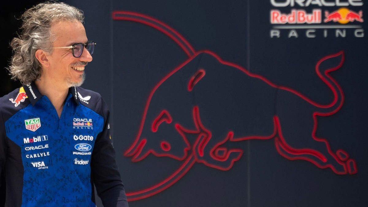 Laurent Mekies, jefe de equipo de Red Bull Racing, en el paddock de Fórmula 1