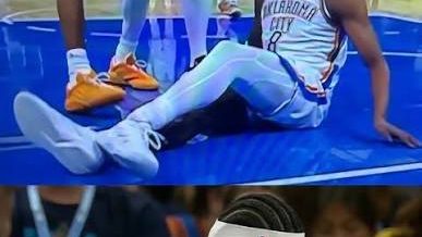 Jalen Williams con la camiseta de Oklahoma City Thunder durante un partido de la NBA