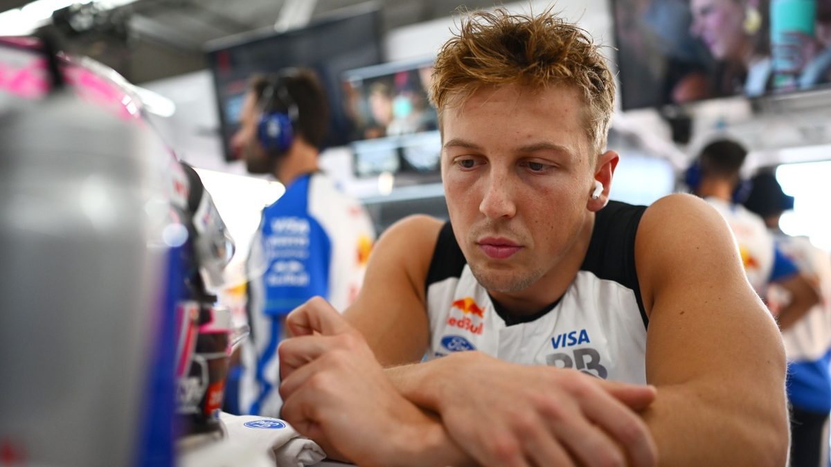 Liam Lawson al volante del Racing Bulls en el Gran Premio de Estados Unidos en el Circuito de las Américas