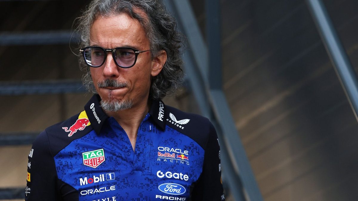 Laurent Mekies, jefe de equipo de Red Bull Racing, en el paddock de Fórmula 1