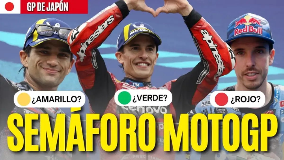 Marc Márquez celebrando victoria en el circuito de Motegi durante el Gran Premio de Japón de MotoGP 2026