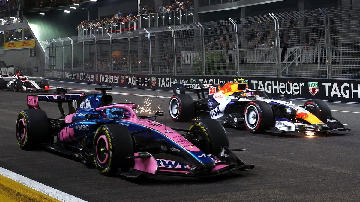 Liam Lawson al volante de Racing Bulls en el Gran Premio de Singapur de Fórmula 1