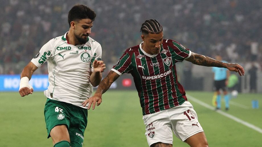Marlon Freitas celebra su gol ante Fluminense en el Maracaná por las semifinales de la Libertadores 2026
