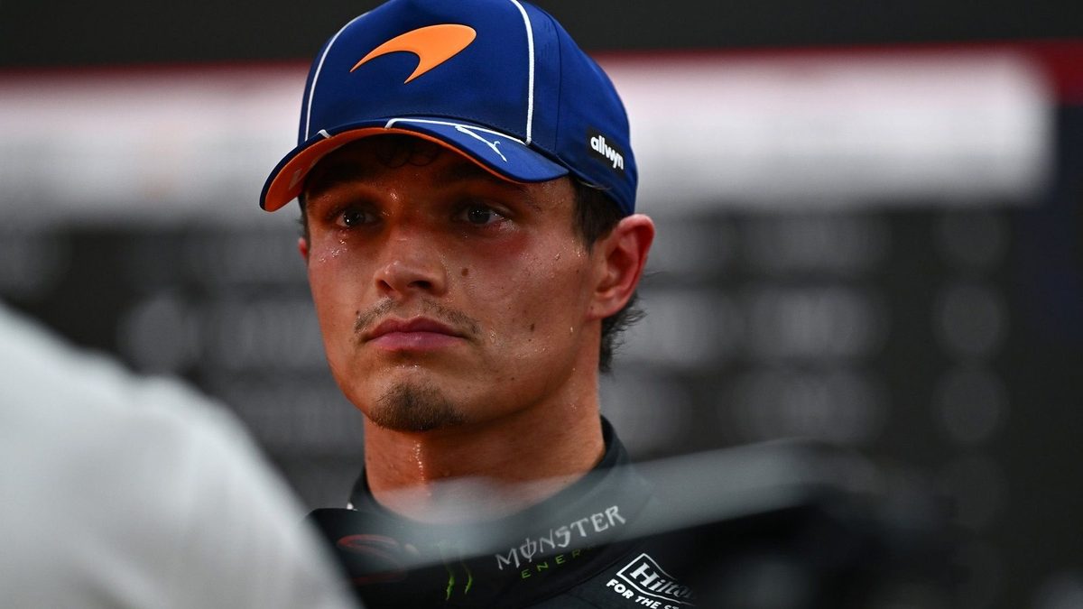 Lando Norris al volante del McLaren durante la temporada 2026 de Fórmula 1