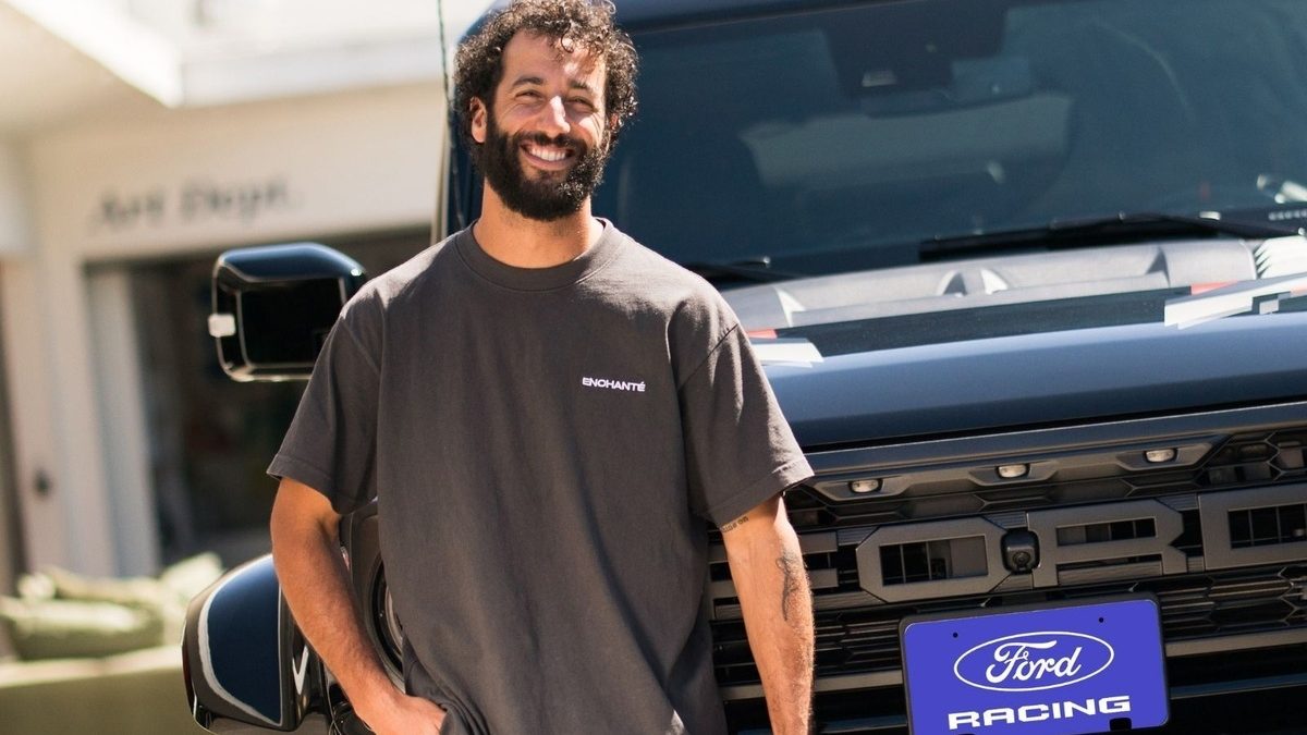 Daniel Ricciardo como embajador global de Ford Racing en el Raptor Rally de Arizona previo al GP de Estados Unidos en Austin