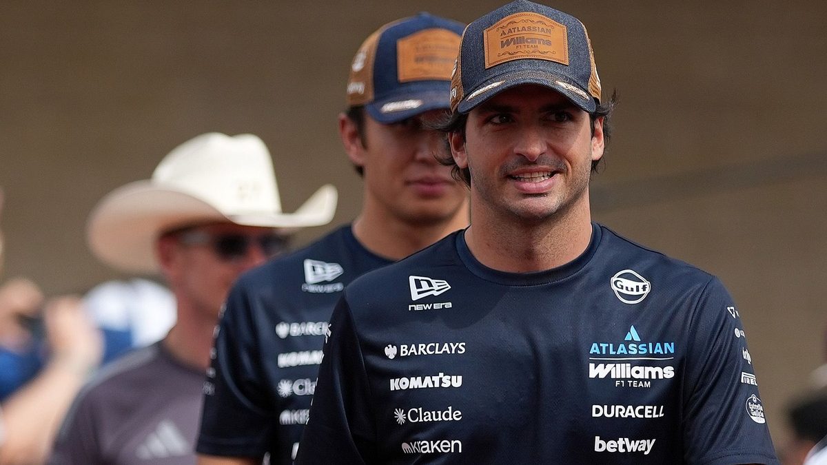 Carlos Sainz con el monoplaza de Williams en el Gran Premio de México 2026