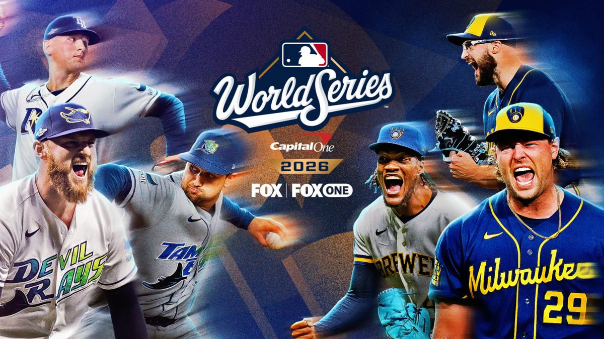 Relevista de los Cerveceros de Milwaukee lanzando en la Serie Mundial 2026 ante los Rays de Tampa Bay