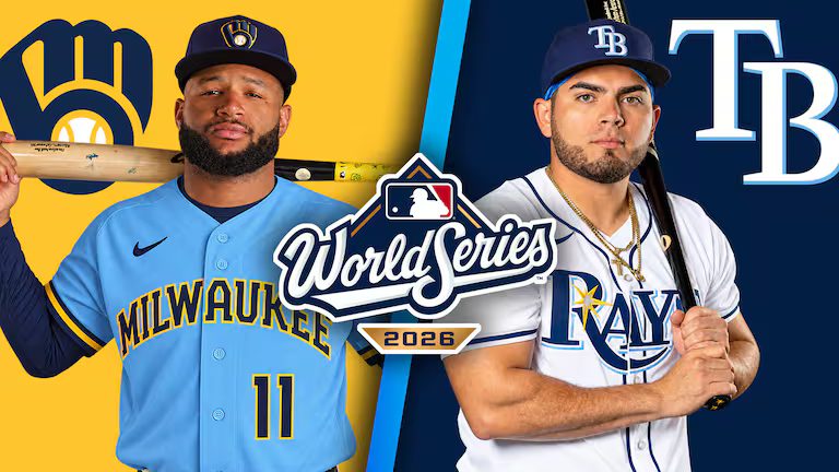 Cerveceros de Milwaukee y Rays de Tampa Bay en el juego 3 de la Serie Mundial 2026