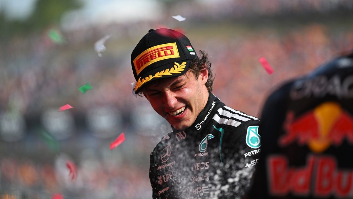 Kimi Antonelli al volante del Mercedes en el Gran Premio de España del campeonato de F1 2026