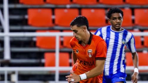 Jugadores de Cibao FC en el estadio durante el empate 1-1 ante O&M en la Jornada 6 del Torneo Apertura LDF