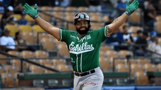 Wilin Rosario en el Early Camp de las Estrellas Orientales en la Academia de los Tigres de Detroit en San Pedro de Macorís