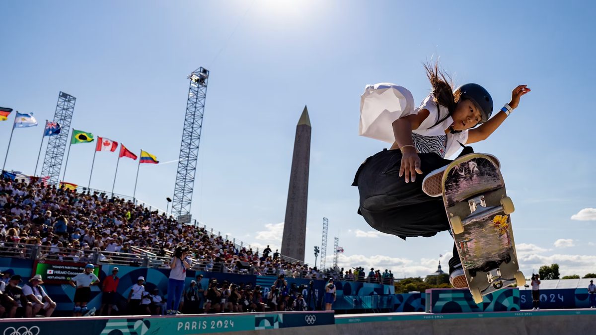 Atletas compitiendo en disciplinas sobre ruedas en Asunción durante los World Skate Games ASU26